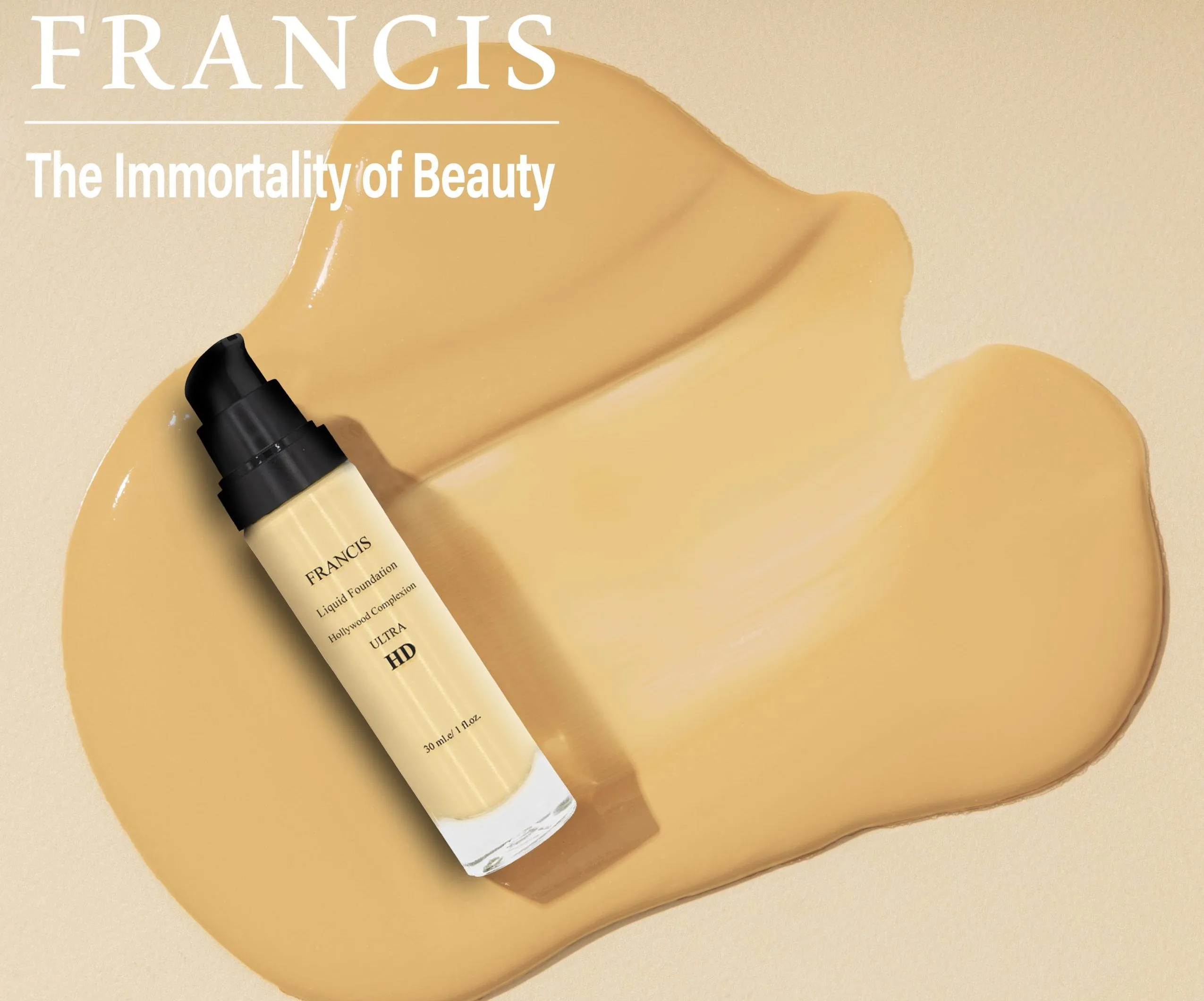 کرم پودر فرانسیس کرم پودر Ultra HD کرم پودر پوشش بالا بهترین کرم پودر برای پوست چرب